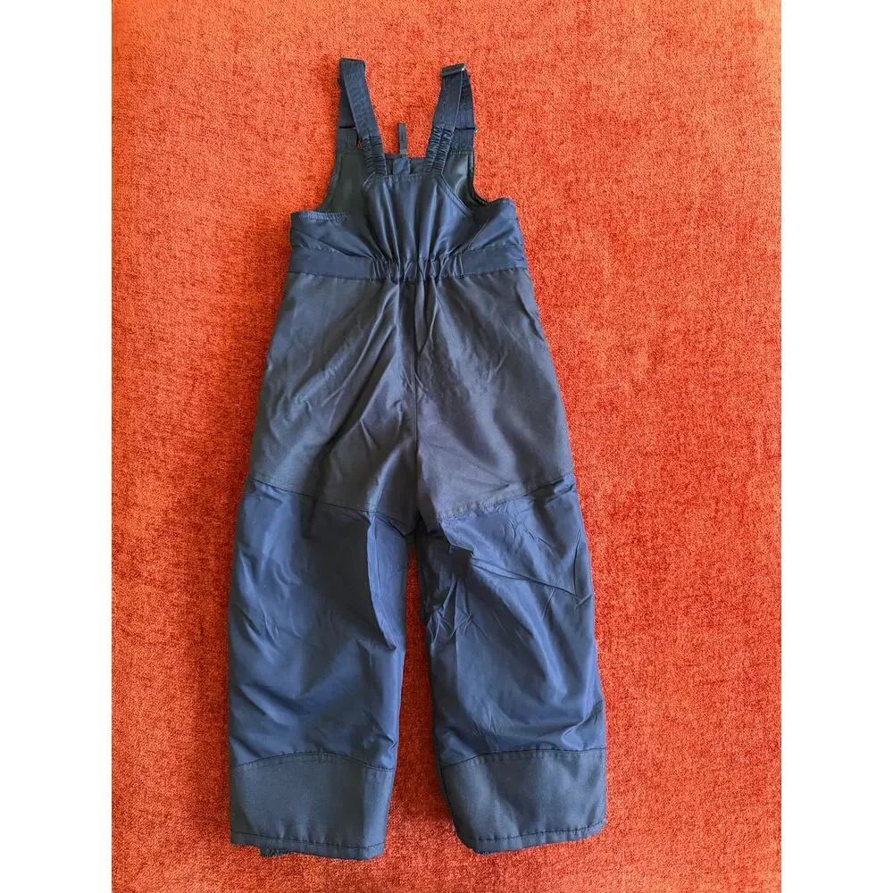 Circo Toddler Boys/Girls Navy Blue Snow Bibs Overalls - Size 4t
